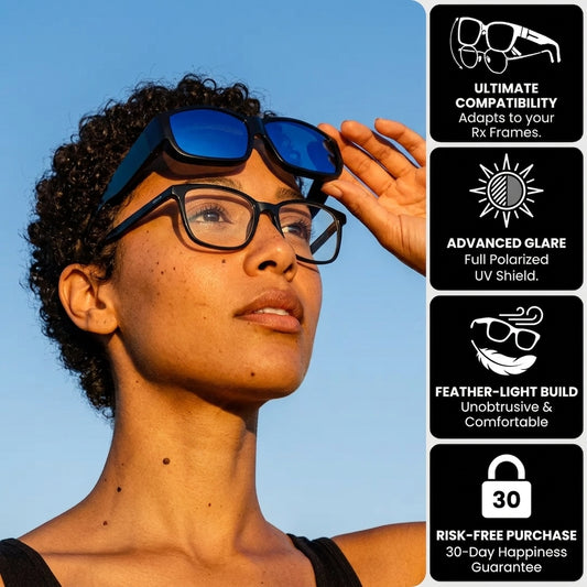 Womens Polarized Fit Over Sunglasses