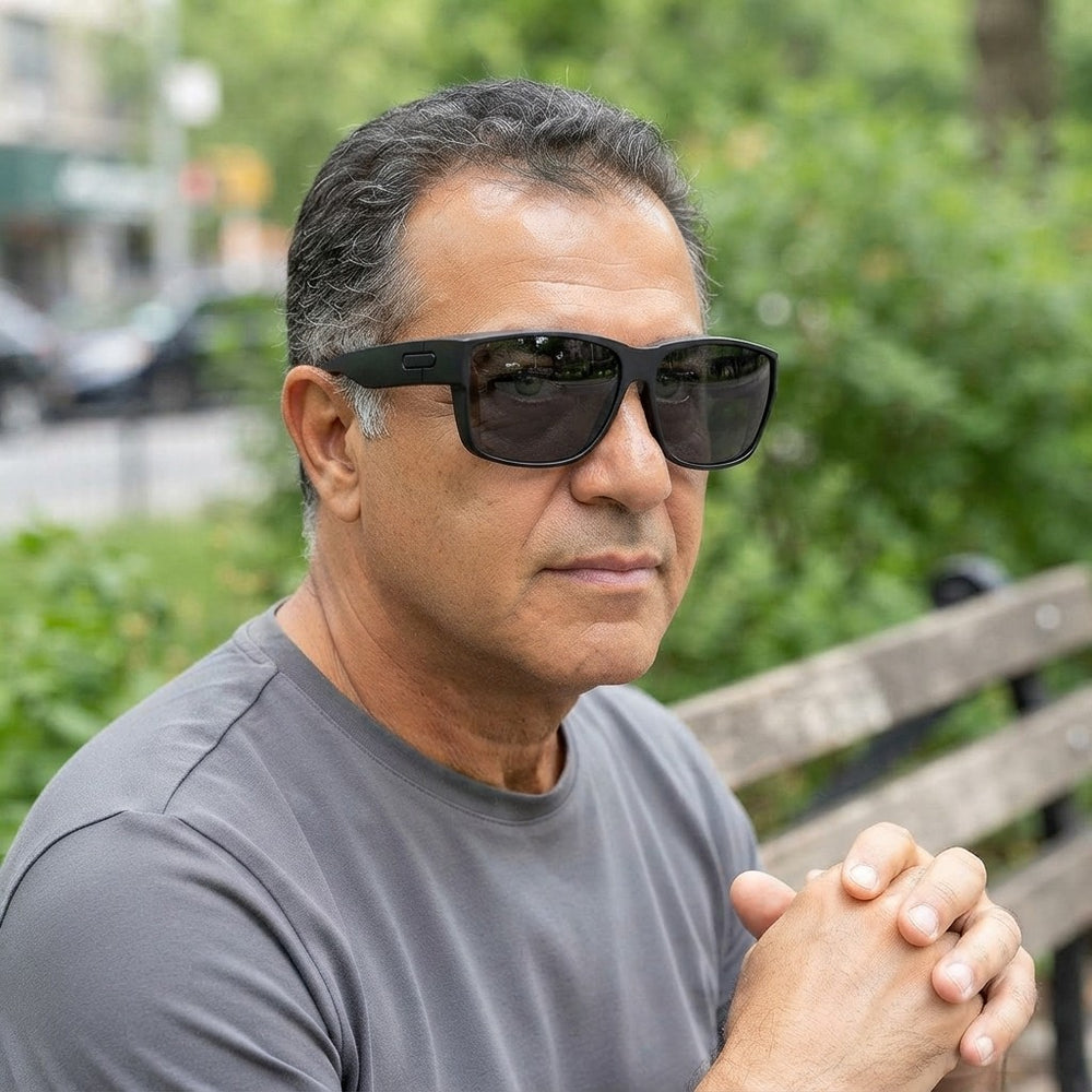 Mens Polarized Fit Over Sunglasses